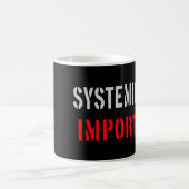 Systemisch wichtig kaffeetasse (Mittel)