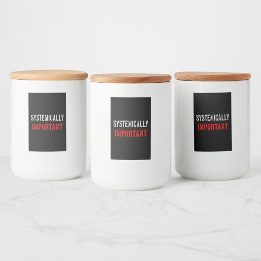 Systemisch wichtig lebensmitteletikett (Flaschen)