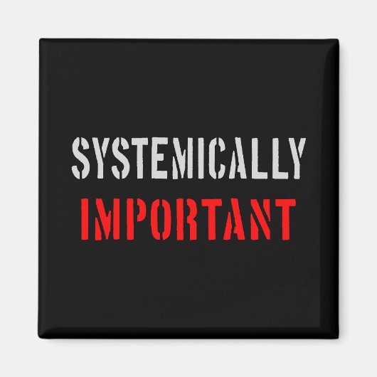 Systemisch wichtig magnet (Vorne)