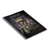 Systemkollaps - Techno-Dystopian Streetwear Notizblock (Rechte Seite)