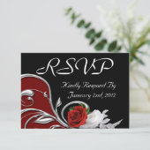 Systemreaktionskarten RSVP Karte (Stehend Vorderseite)