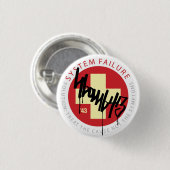 Systems-Kreuz - Rot Button (Vorne & Hinten)