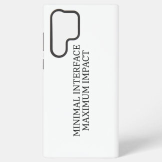 Systemschnittstelle | Minimale Schnittstelle Samsung Galaxy Hülle