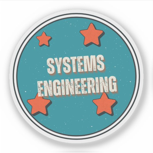 Systemtechnik Aufkleber (Vorderseite)