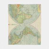 Systemtest der Hemisphären 12 Fleecedecke (Vorderseite)
