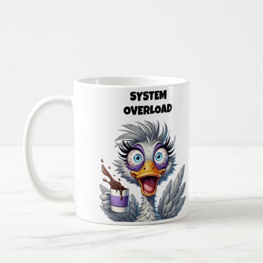 Systemüberlastung Mama Kaffeetasse (Links)