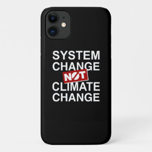 Systemveränderungen und nicht Klimawandel Case-Mate iPhone Hülle