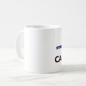 Systemverwalter angetrieben durch Koffein Kaffeetasse (Vorderseite Links)