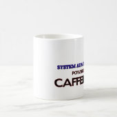 Systemverwalter angetrieben durch Koffein Kaffeetasse (Mittel)