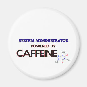 Systemverwalter angetrieben durch Koffein Magnet