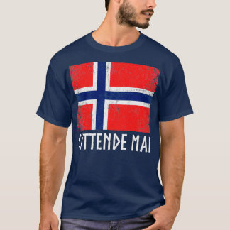 Syttender Mai Norwegisch 4 T-Shirt