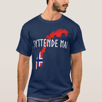 Syttentisch Mai Norwegisch T-Shirt