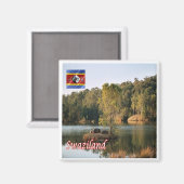 SZ007 SWAZILAND, Mlilwane Reserve, Afrika, Kühlsch Magnet (Vorderseite/Rückseite)