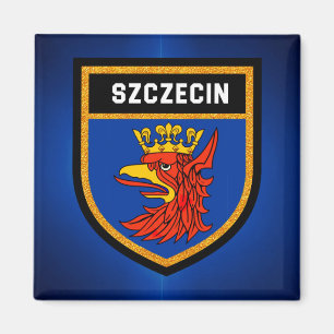 Szczecin-Flagge Magnet