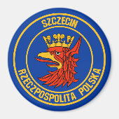 Szczecin RundEmblem Magnet (Vorne)