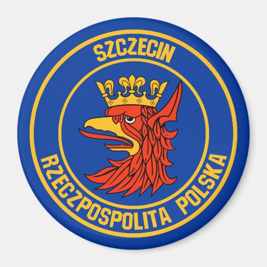 Szczecin RundEmblem Magnet (Vorne)