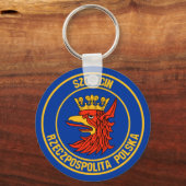 Szczecin RundEmblem Schlüsselanhänger (Vorderseite)