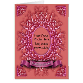 Szczęśliwego Dnia Babci - Karta Card