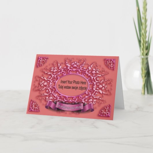 Szczęśliwego Dnia Matki - Karta Card Karte (Vorderseite)