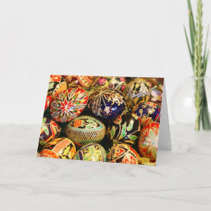 Szczęśliwej Wielkanocy! GLÜCKLICH OSTERIN IN POLSI Feiertagskarte