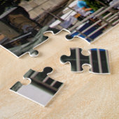 Széchenyi Chain Bridge, Budapest, Ungarn Puzzle (Seite)