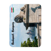 Széchenyi Kettenbrücke und Parlament von Budapest Magnet (Vertikal)