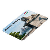 Széchenyi Kettenbrücke und Parlament von Budapest Magnet (Linke Seite)
