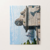 Széchenyi Kettenbrücke und Parlament von Budapest Puzzle (Vertikal)