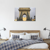 Szechenyi lanchid Szechenyi Chain Bridge), Leinwanddruck (Insitu (Schlafzimmer))