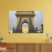 Szechenyi lanchid Szechenyi Chain Bridge), Leinwanddruck (Insitu (Wohnzimmer))