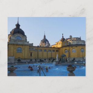 Széchenyi Thermal Baths, Budapest Postkarte