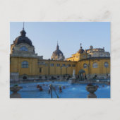 Széchenyi Thermal Baths, Budapest Postkarte (Vorderseite)