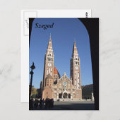 Szeged Postkarte (Vorne/Hinten)