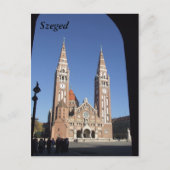 Szeged Postkarte (Vorderseite)