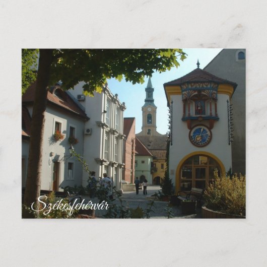 Székesfehérvár Postkarte (Vorderseite)