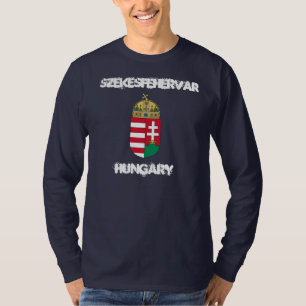 Szekesfehervar, Ungarn mit Wappen T-Shirt