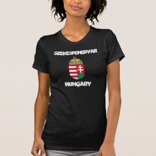 Szekesfehervar, Ungarn mit Wappen T-Shirt