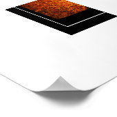 Szenario des Herbstfalls Poster (Ecke)