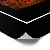 Szenario des Herbstfalls Poster (Ecke)