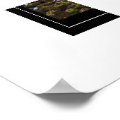 Szenario des Herbstfalls Poster (Ecke)