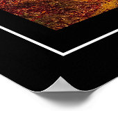 Szenario des Herbstfalls Poster (Ecke)