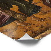 Szenario Jesu Orthodoxes Christliches Symbol Poster (Ecke)