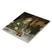 Szene am La-Ausflug-d'Argent Restaurant Fliese (Seite)