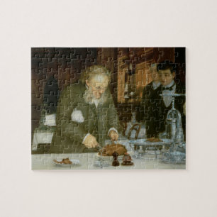 Szene am La-Ausflug-d'Argent Restaurant Puzzle