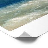 Szene an der Küste mit Stormy Waters Ivan Aivazovs Poster (Ecke)