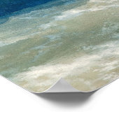 Szene an der Küste mit Stormy Waters Ivan Aivazovs Poster (Ecke)