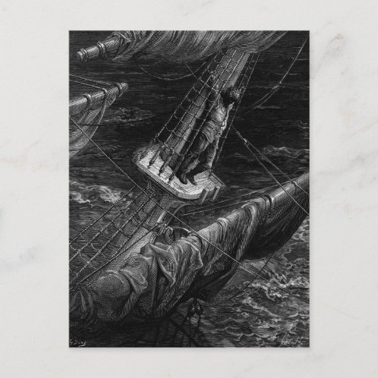 Szene aus "Das Regime des alten Mariners" Postkarte (Vorderseite)