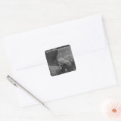 Szene aus "Das Regime des alten Mariners" Quadratischer Aufkleber (Umschlag)