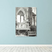 Szene aus dem Akt II von Romeo und Julia Leinwanddruck (Insitu (Holzboden))