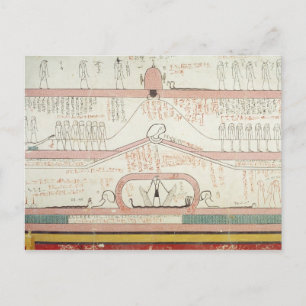 Szene aus dem Buch Amduat Postkarte